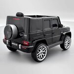 VOITURE ÉLECTRIQUE ENFANT MERCEDES BENZ AMG G63 NOIR 5 sur 15