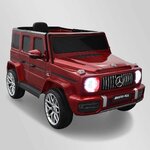 VOITURE ÉLECTRIQUE ENFANT MERCEDES BENZ AMG G63 ROUGE 1 sur 15