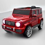 VOITURE ÉLECTRIQUE ENFANT MERCEDES BENZ AMG G63 ROUGE 2 sur 15