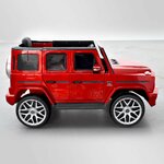 VOITURE ÉLECTRIQUE ENFANT MERCEDES BENZ AMG G63 ROUGE 9 sur 15