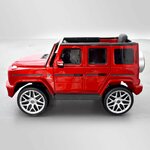 VOITURE ÉLECTRIQUE ENFANT MERCEDES BENZ AMG G63 ROUGE 10 sur 15