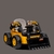 TRACTOPELLE ÉLECTRIQUE ENFANT NEW HOLLAND CS L318 JAUNE 1 SUR 6