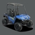 BUGGY ÉLECTRIQUE ENFANT YAMAHA WOLVERINE X2 BLEU 1 SUR 6