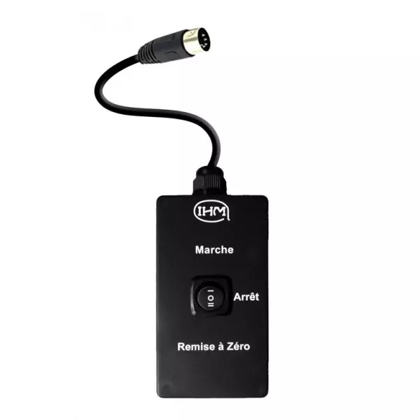 Wired remote control for HMI boxing pendulum