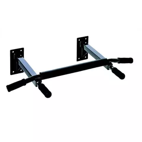 Wall-mounted pull-up bar