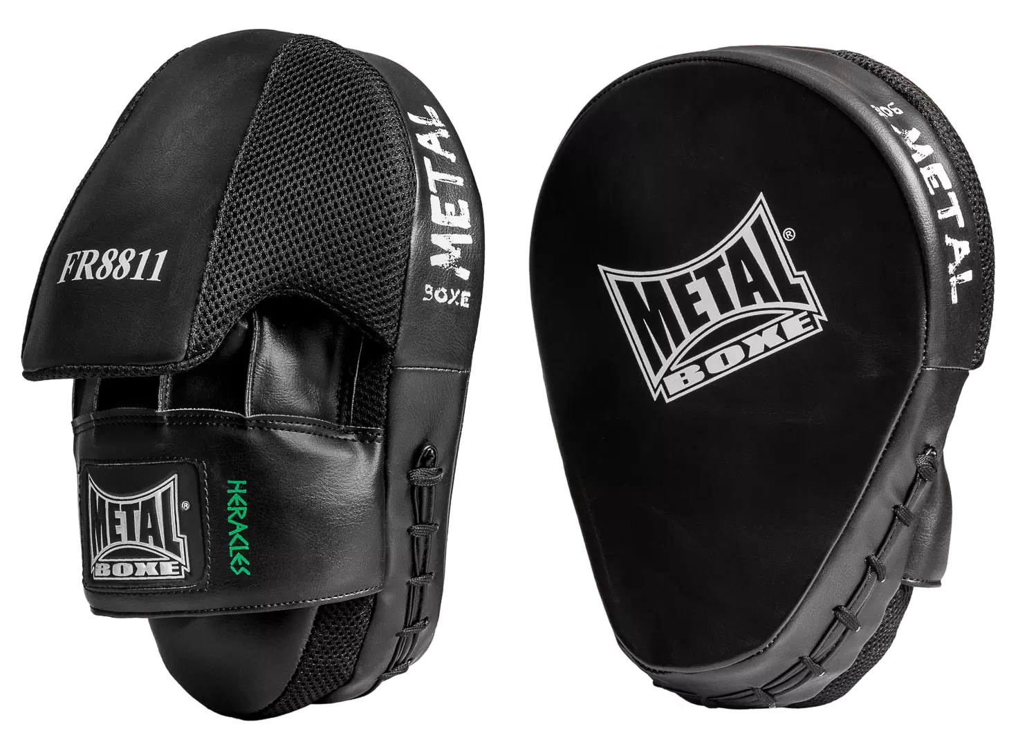 Metal boxe leather Heracles punch mitts