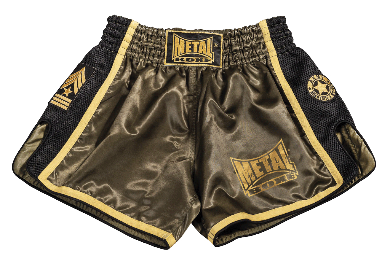 short_de_muay_thai_metal_boxe_military