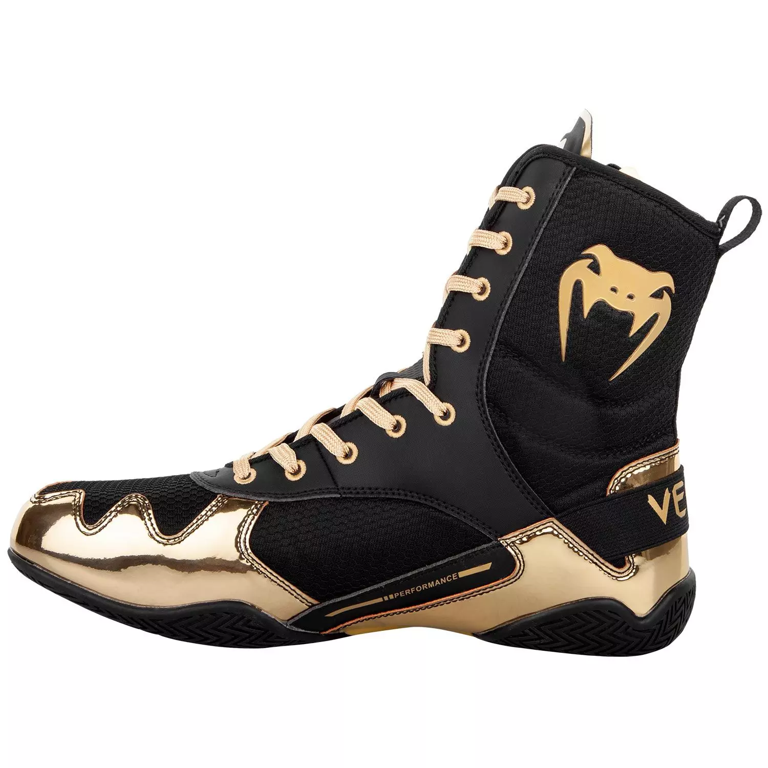 chaussure_de_boxe_anglaise_venum_noir_dore