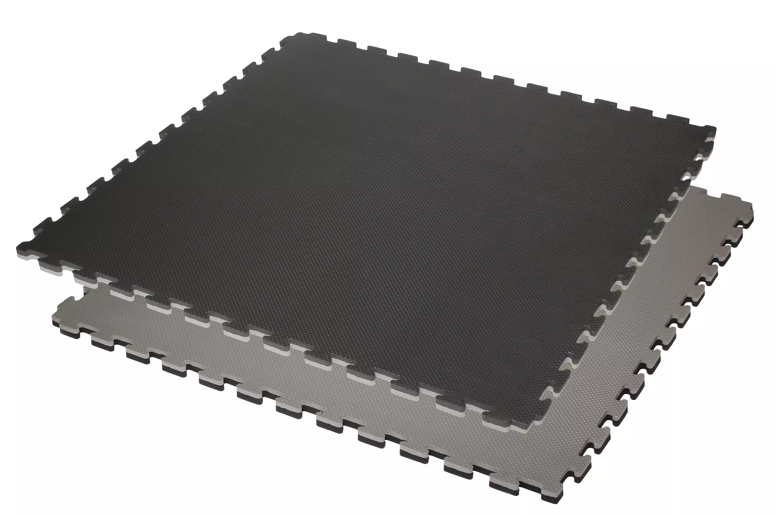 Puzzle matt Black and Grey 2.5 cm T-finish