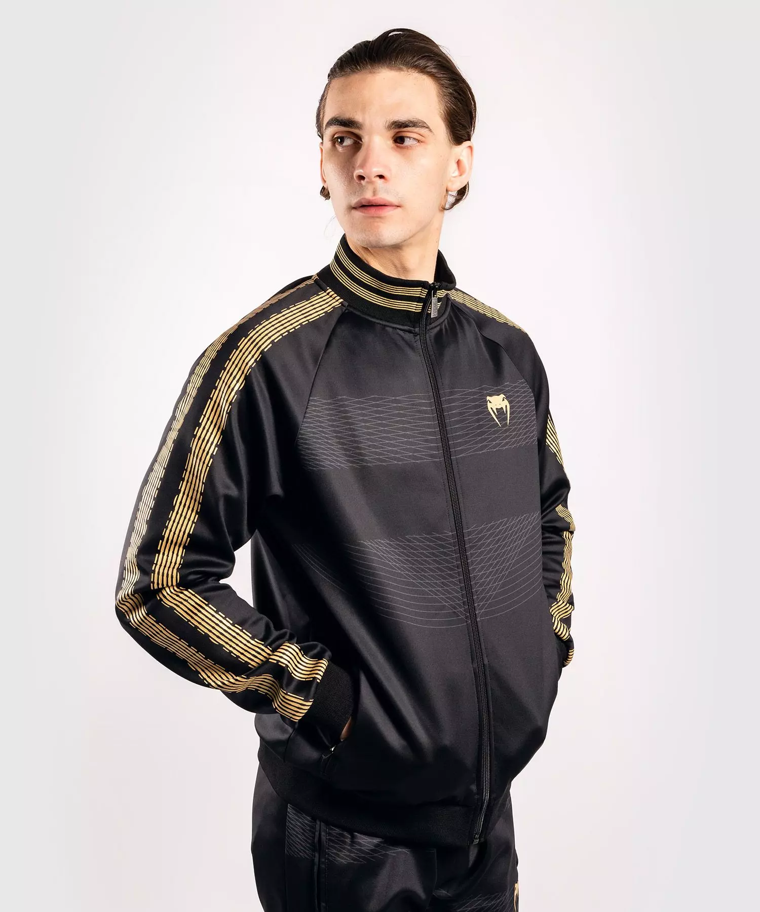 Venum Club 182 Track Jacket - Black/Gold