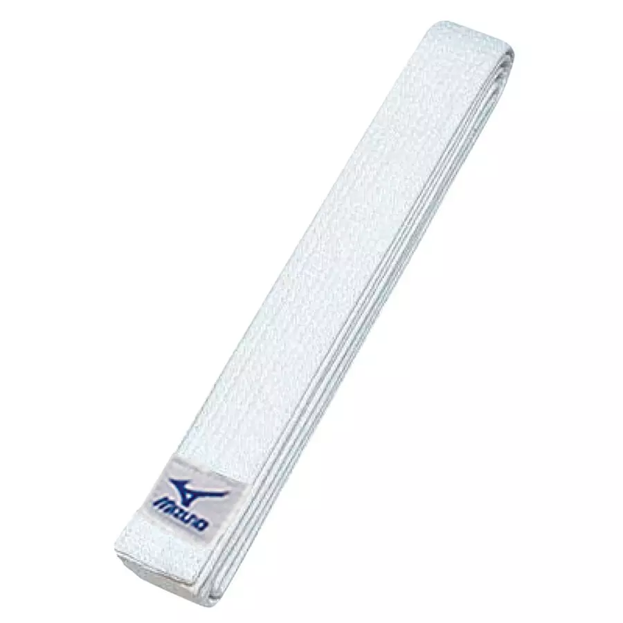 White Mizuno Judo Belt
