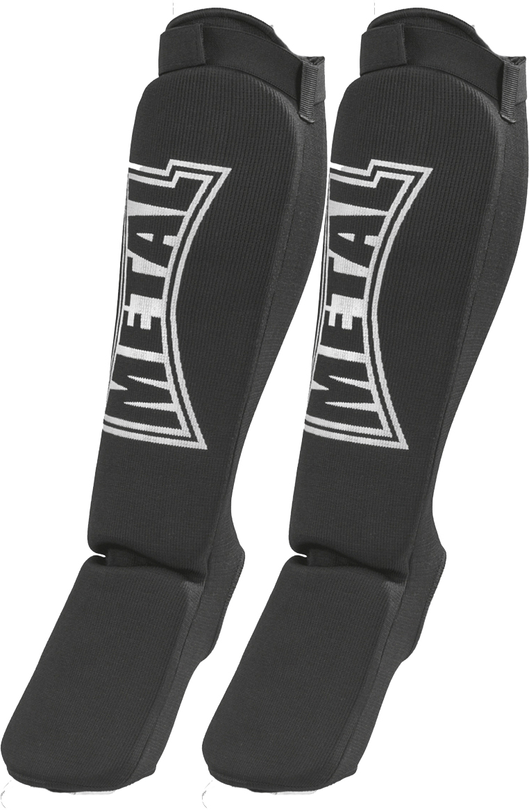 protege-tibias-metal-boxe-noir-mb153
