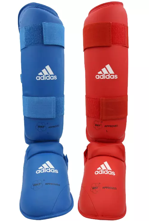 Adidas removable Karate shin guards
