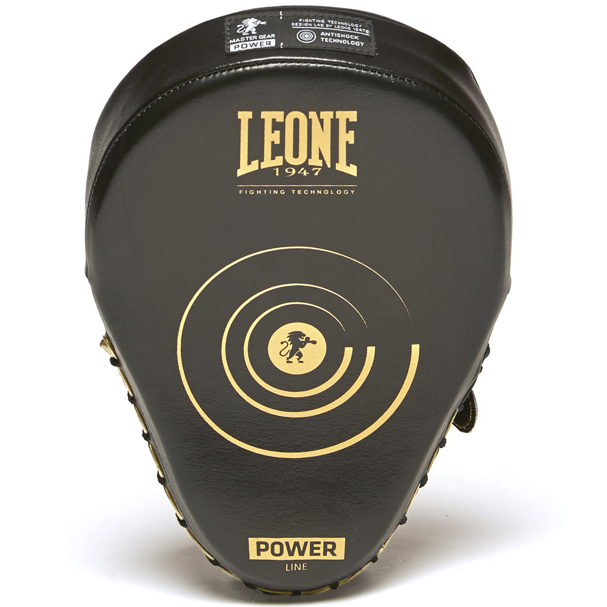pattes-d-ours-cuir-leone-power-line-noir-or-GM410