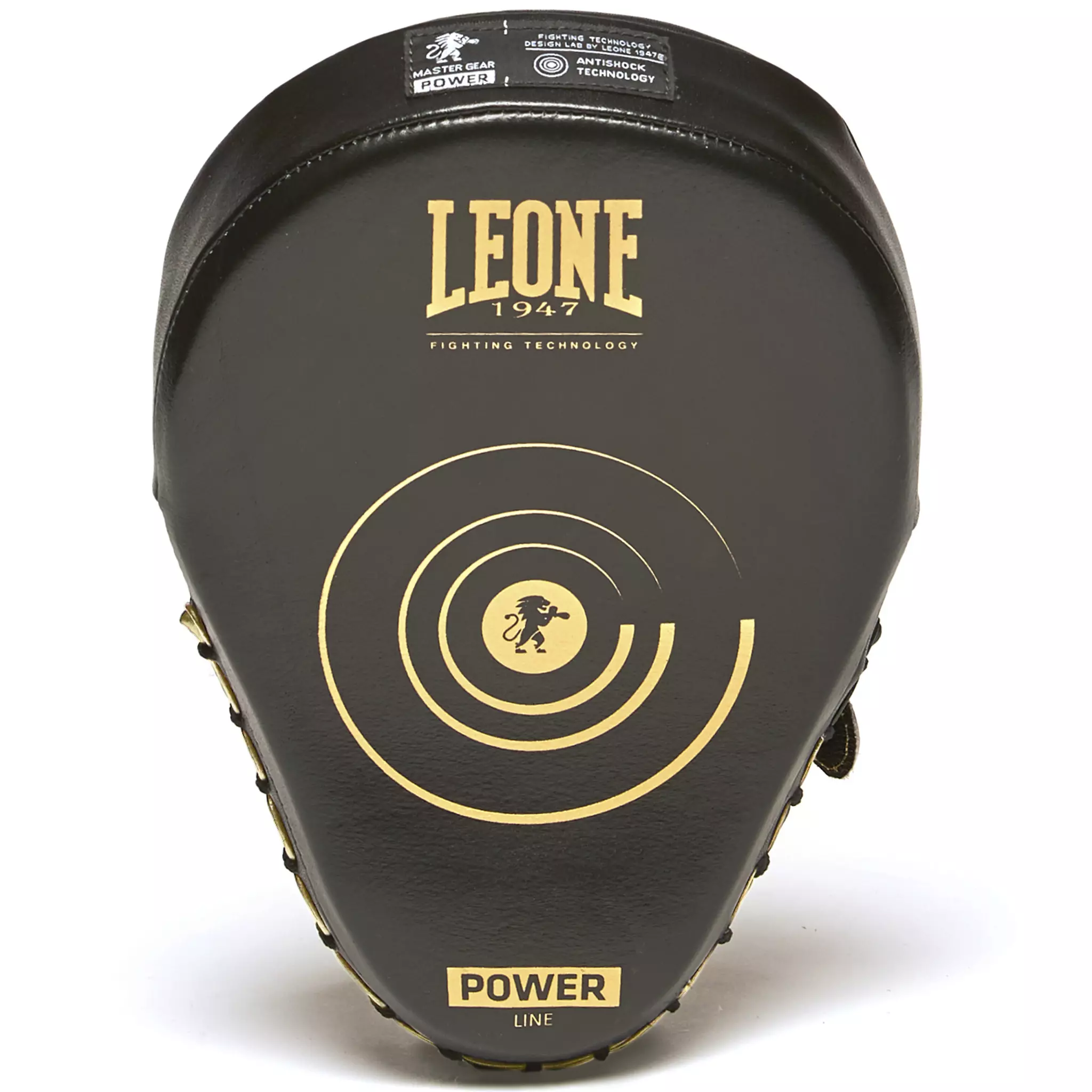 pattes-d-ours-cuir-leone-power-line-noir-or-GM410