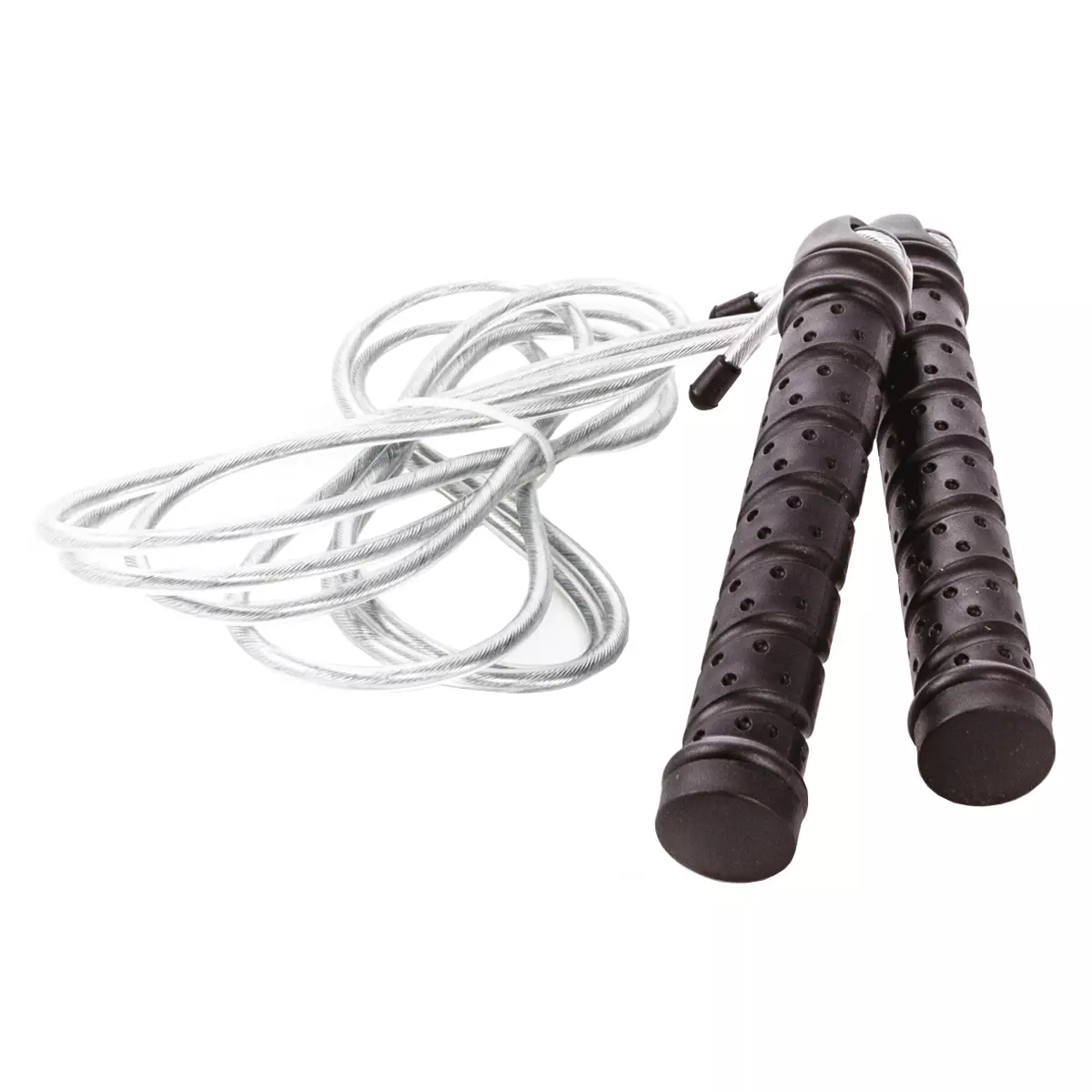 Steel cable skipping rope