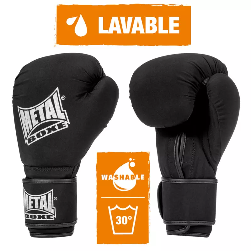 Washable boxing gloves Metal boxing