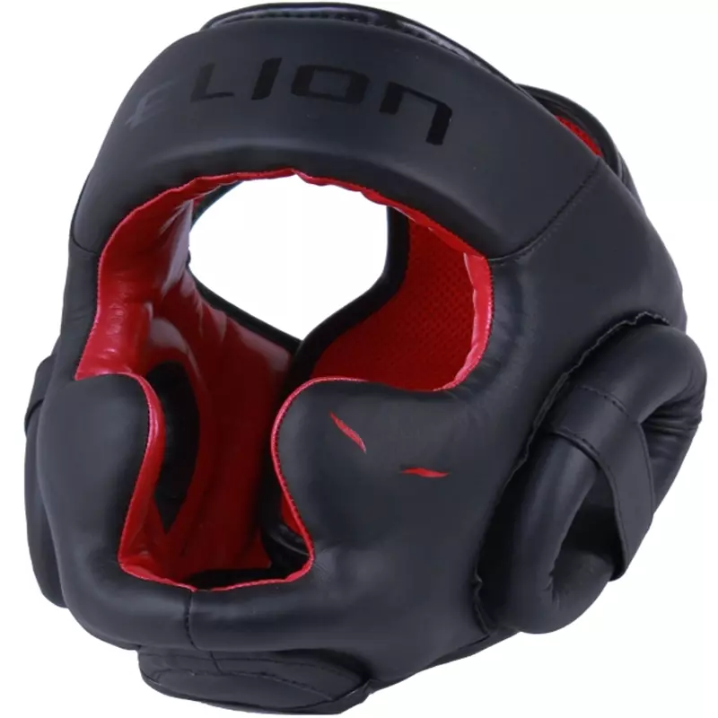 Elion Uncage leather boxing helmet