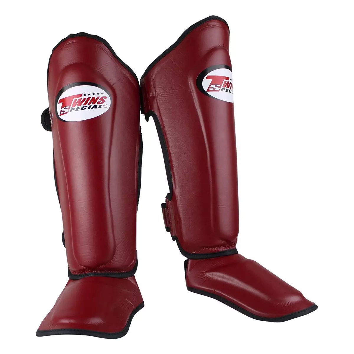 Twins shin guards Red