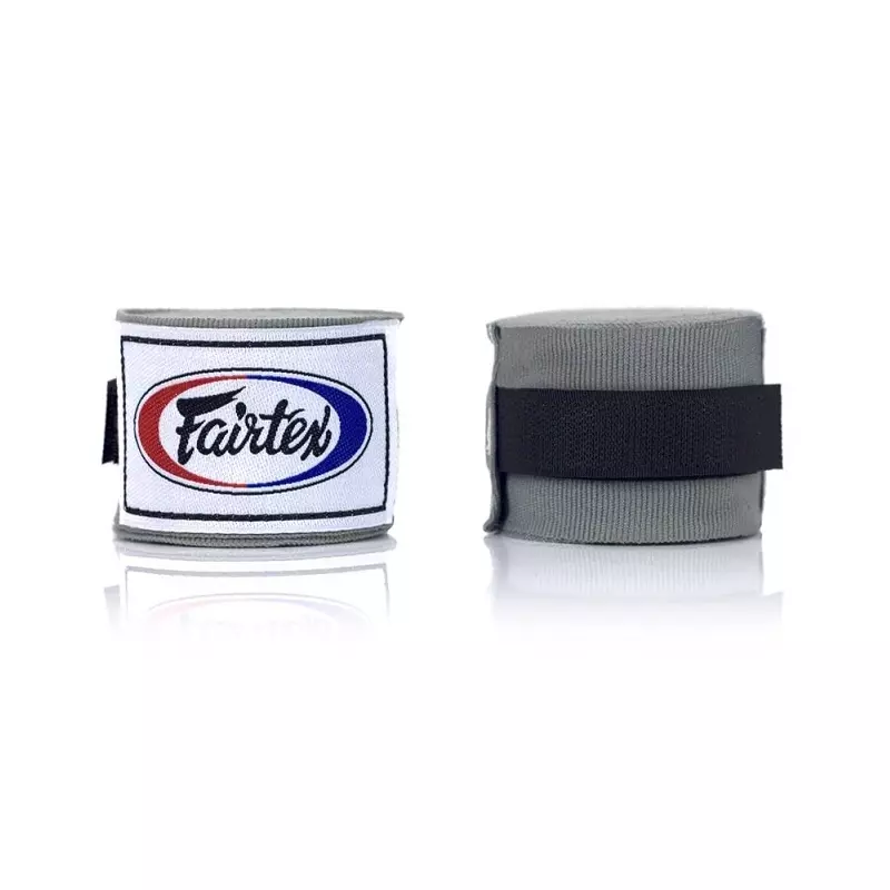 NEW-FAIRTEX-MUAY-THAI-KICK-BOXING-HAND-WRAPS-GREY-HW2