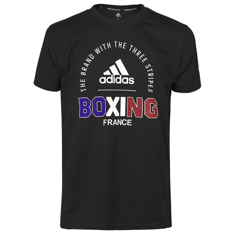t-shirt-boxe-france-adidas-comunity