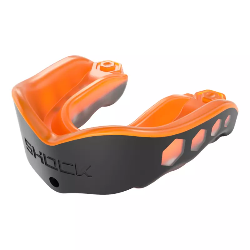 Shock doctor mouth guard Black and Orange