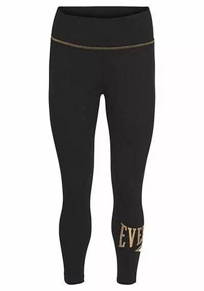 Everlast Hoxie Black and Gold Legging
