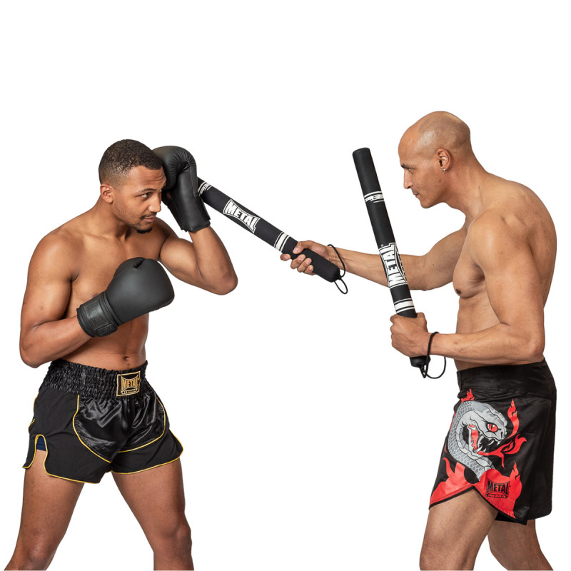 short-de-boxe-thai-metal-boxe-siam-noir-jaune