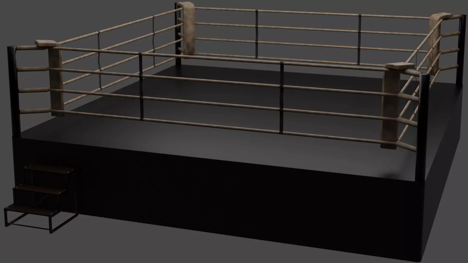 Vintage boxing ring