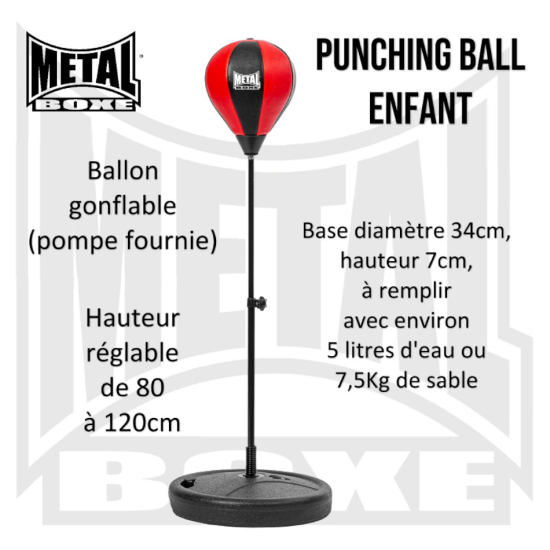 punching-ball-enfant-metal-boxe