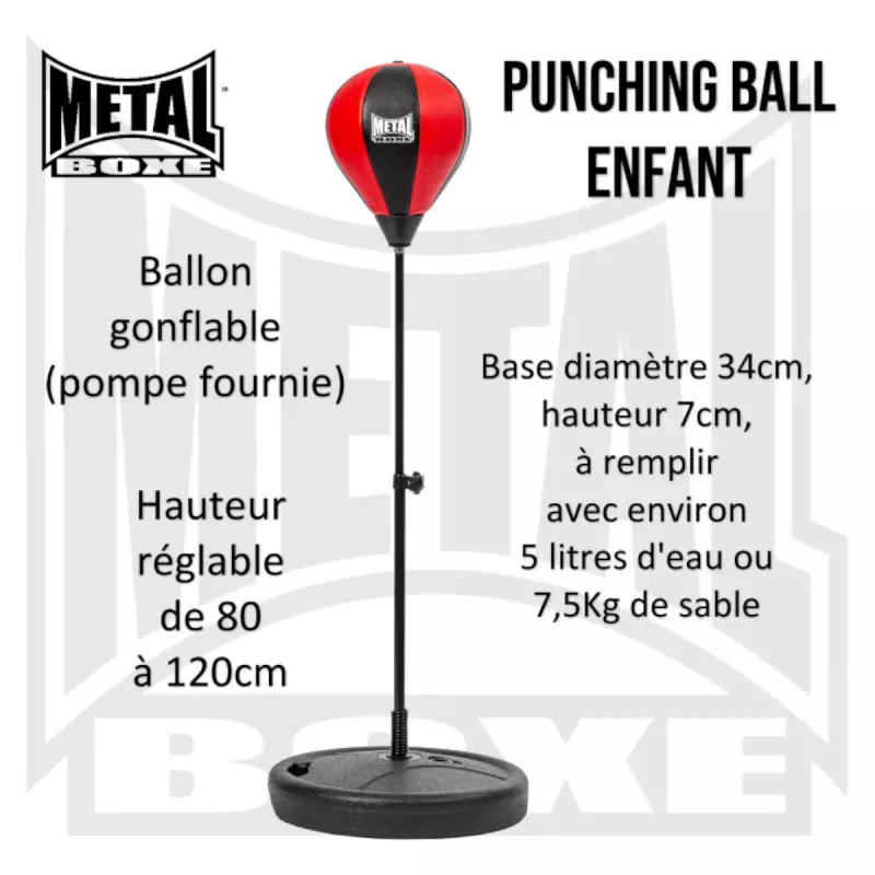 punching-ball-enfant-metal-boxe