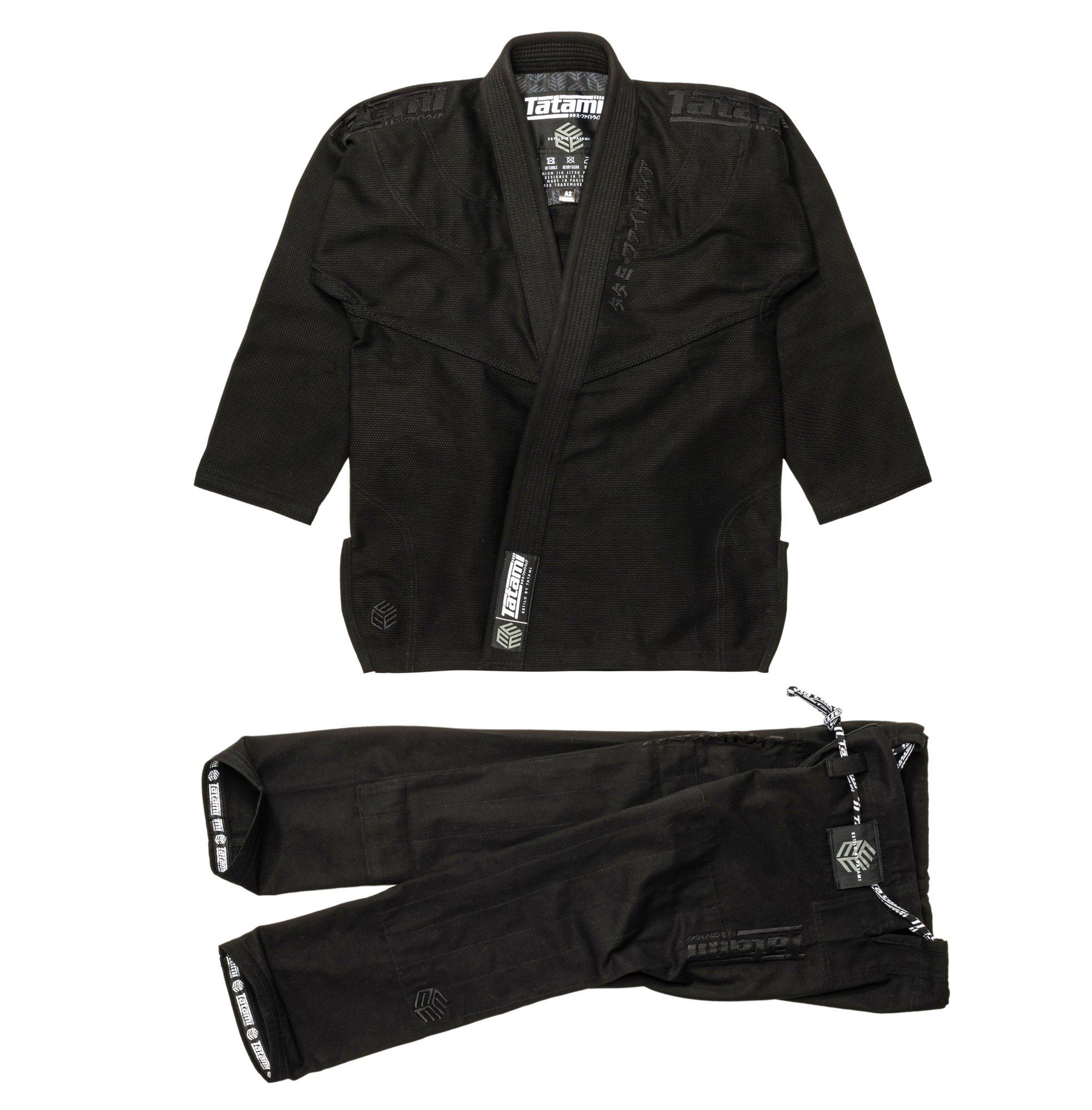 kimono-noir-tatami-homme-gi-estilo-blackLabel