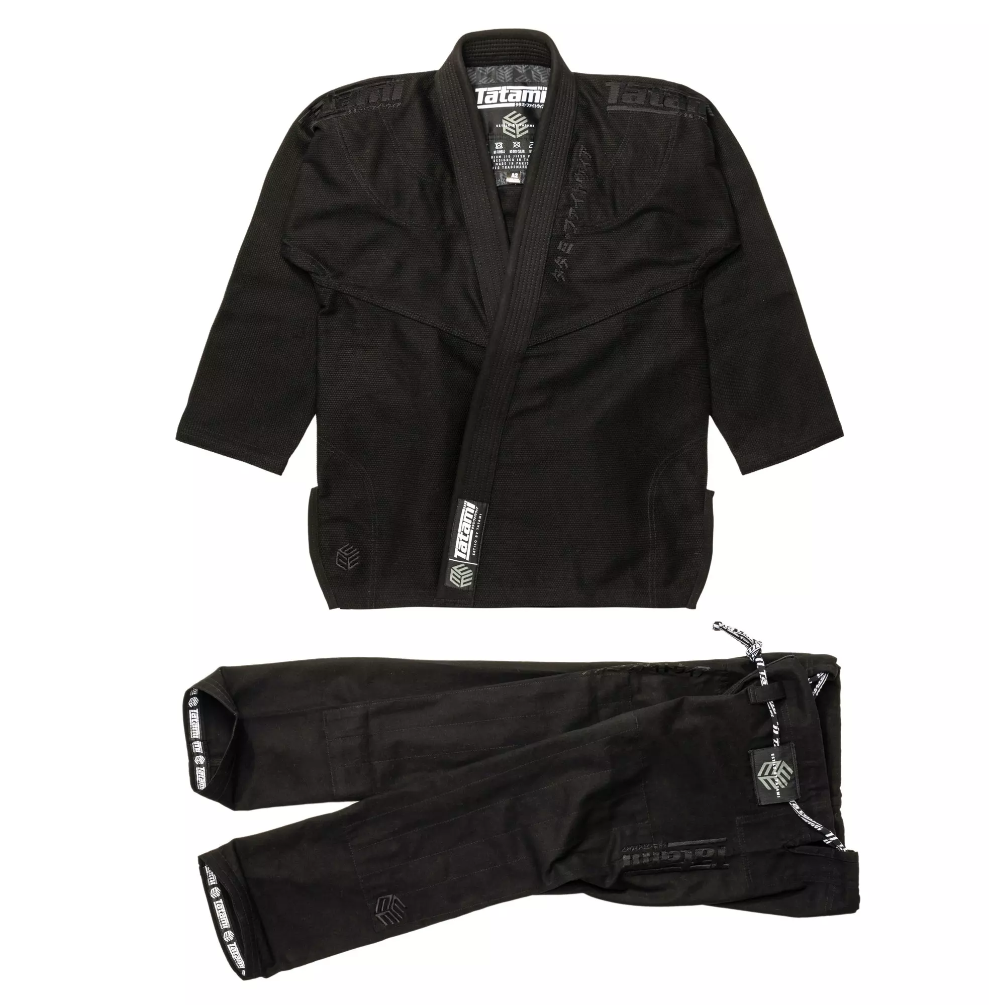 kimono-noir-tatami-homme-gi-estilo-blackLabel