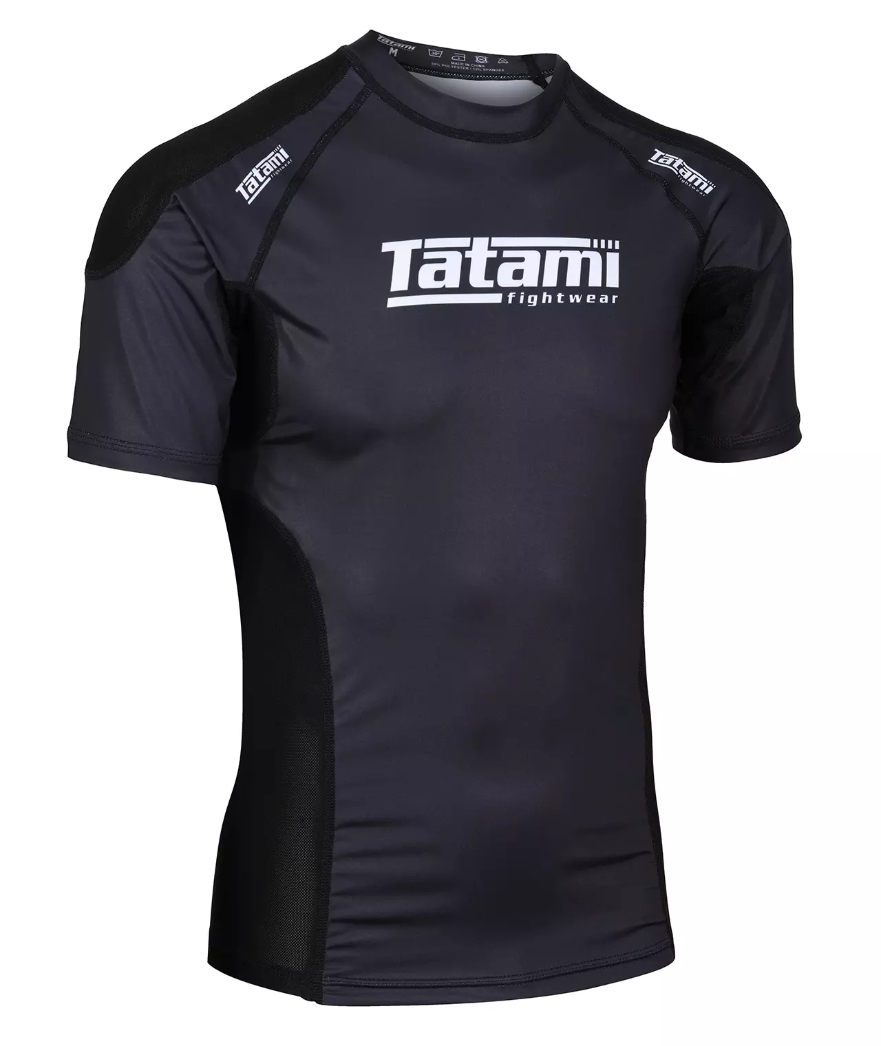 rashaguard-noir-manches-courtes-technical-homme-tatami
