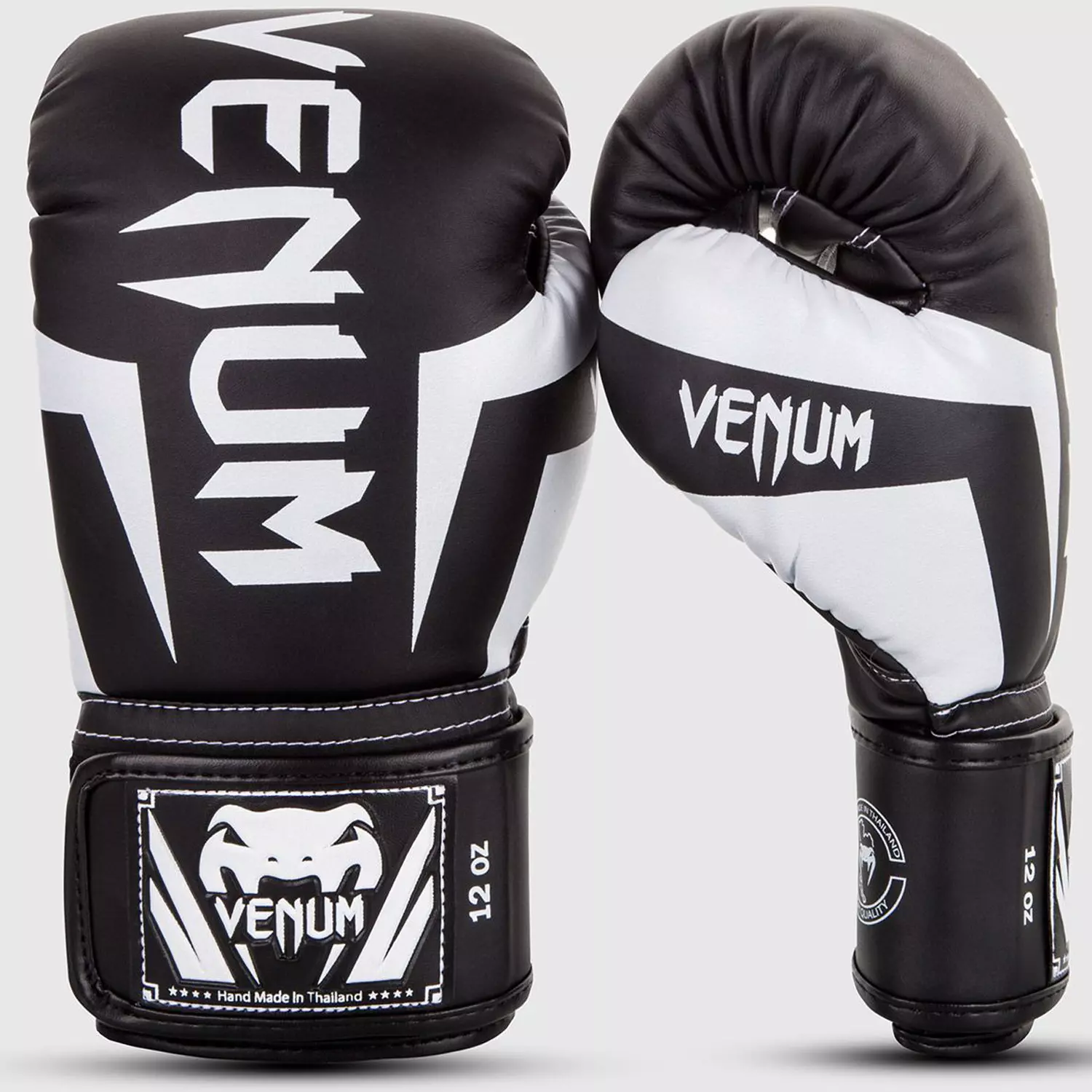 Venum Elite Boxing Gloves Black - White