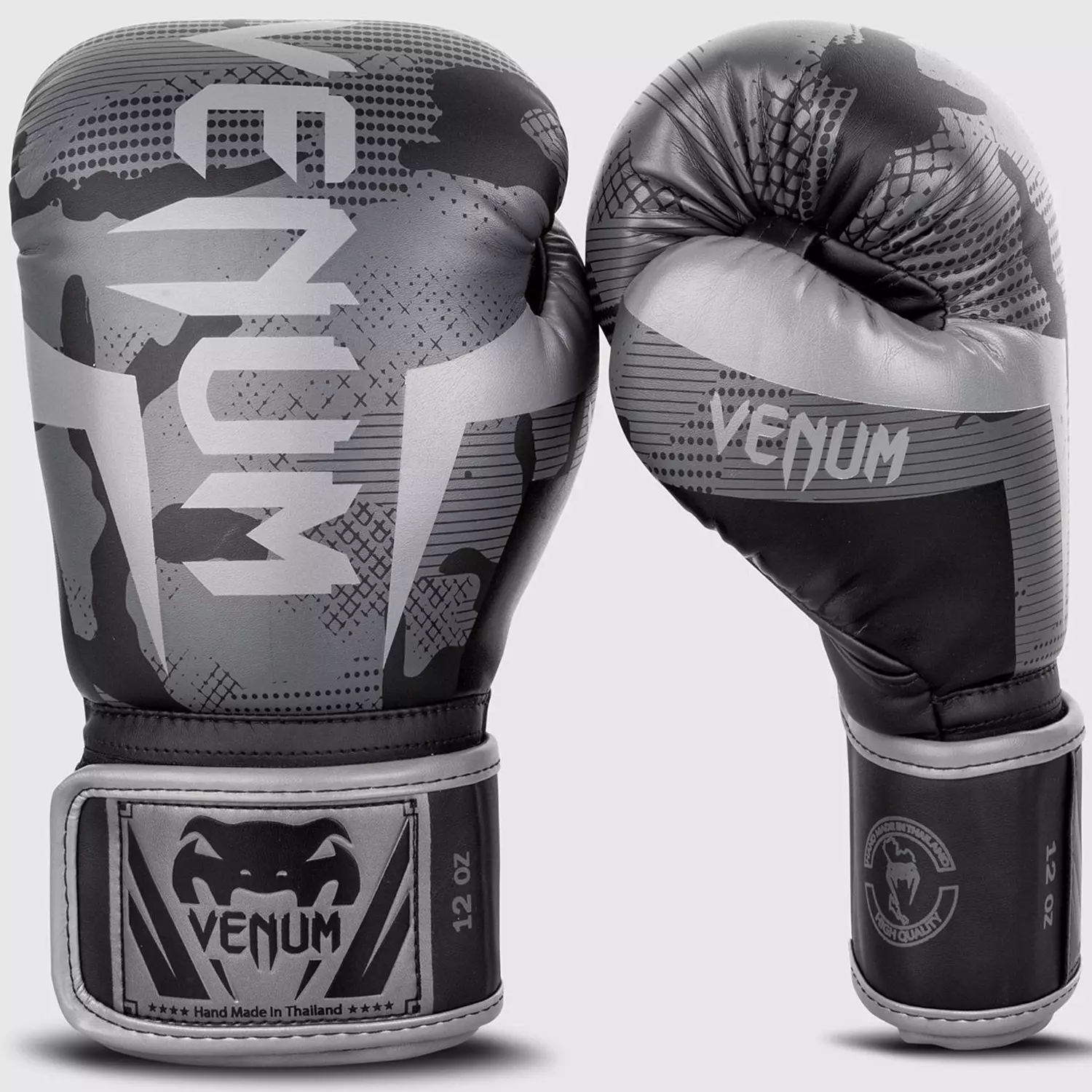Venum Elite Boxing Gloves Black - Camo
