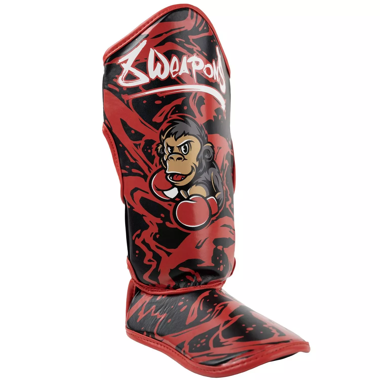 protege-tibias-pied-8weapons-fille-enfant-rouge-joe