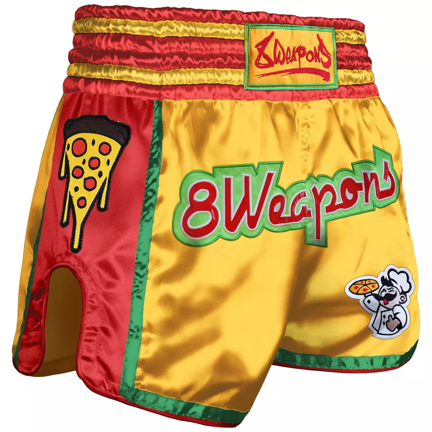 Muay Thai Shorts 8 Weapons Muay Pizza