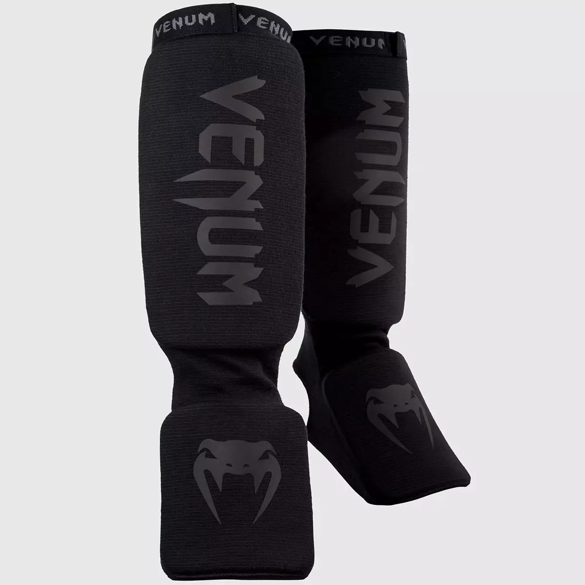 Venum Kontact Shin Guard Black - Black