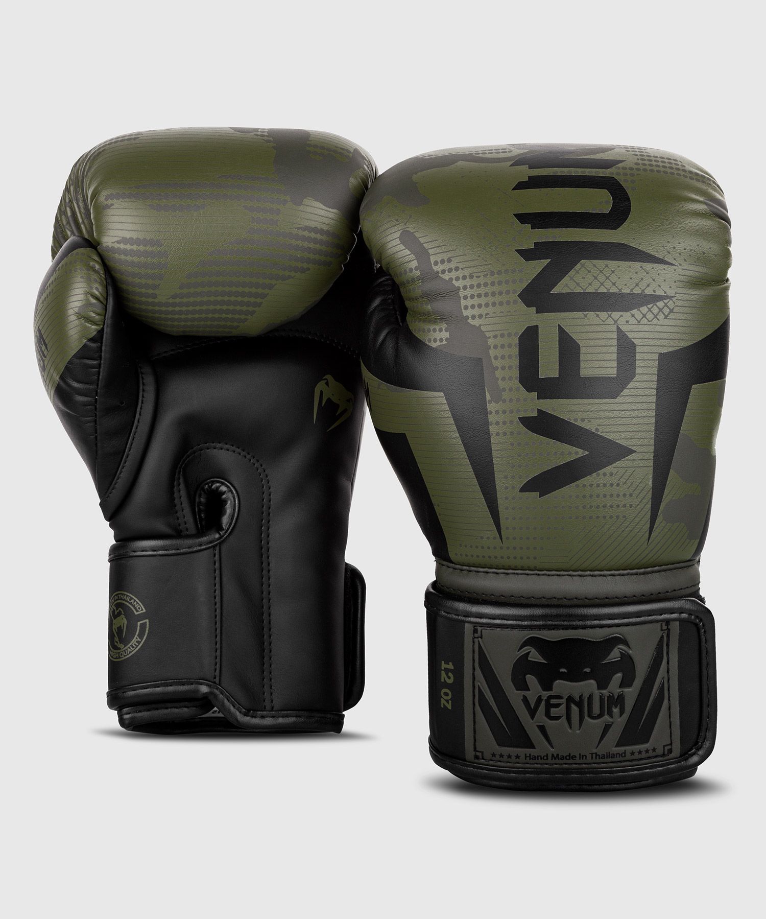 gant-de-boxe-elite-kaki-venum