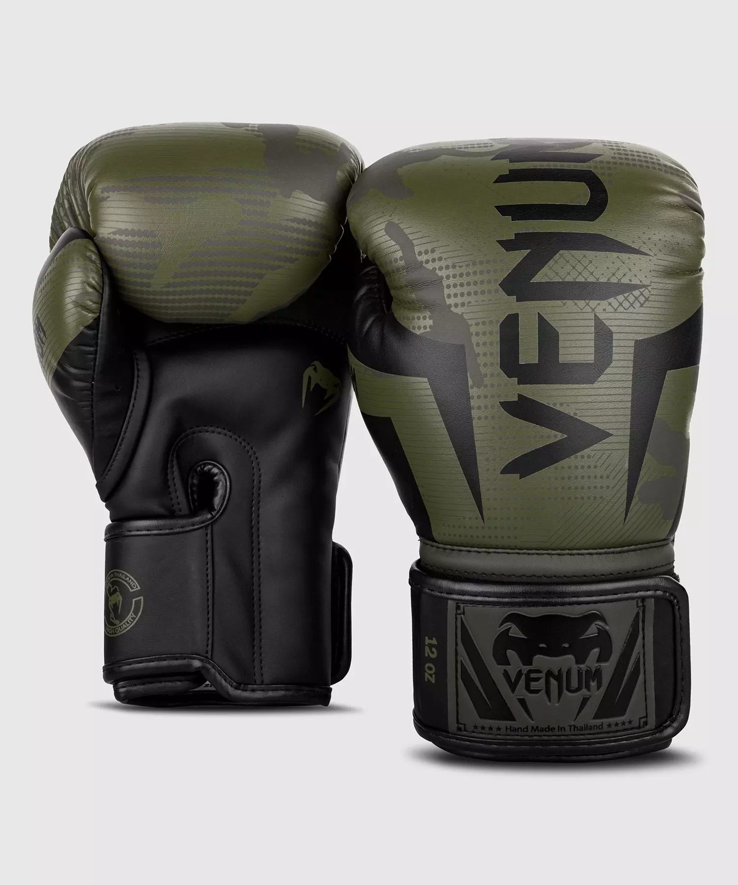 gant-de-boxe-elite-kaki-venum