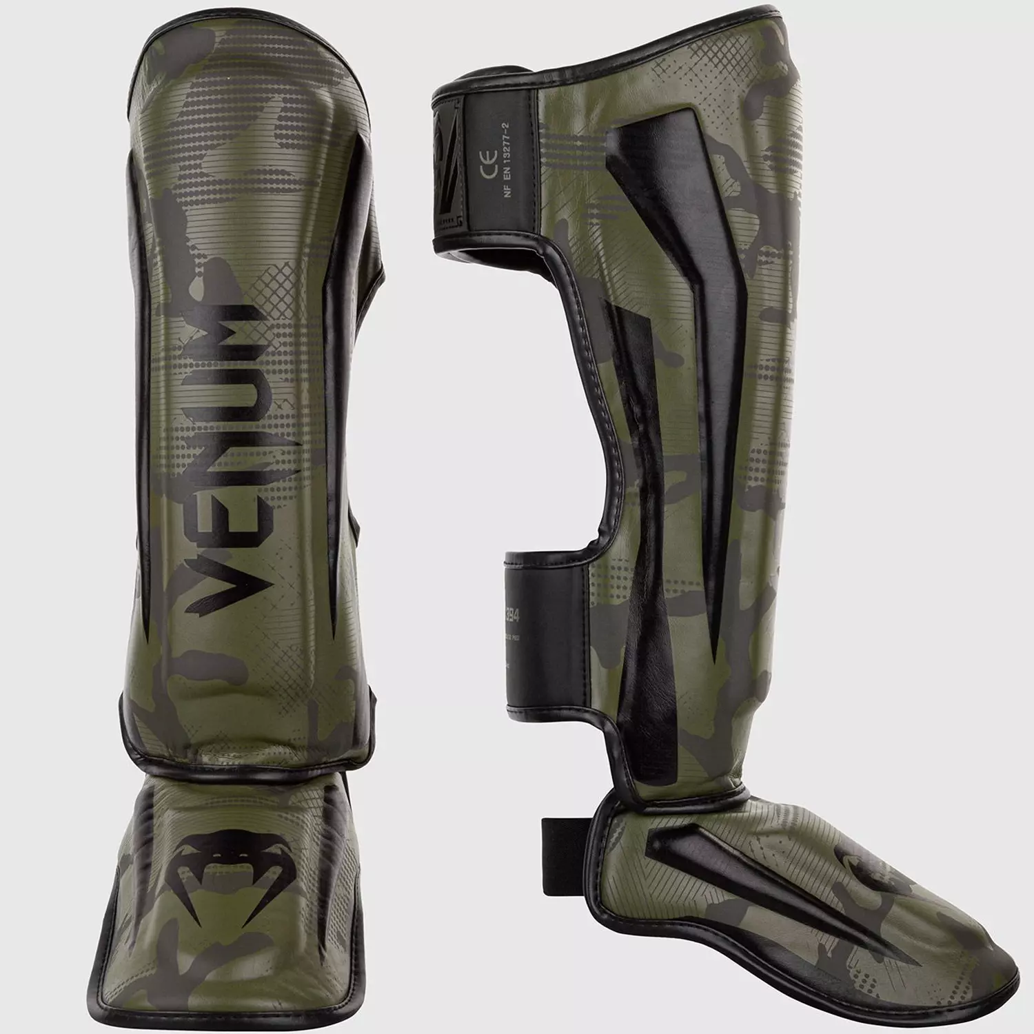 Venum Élite Camouflage shin guards