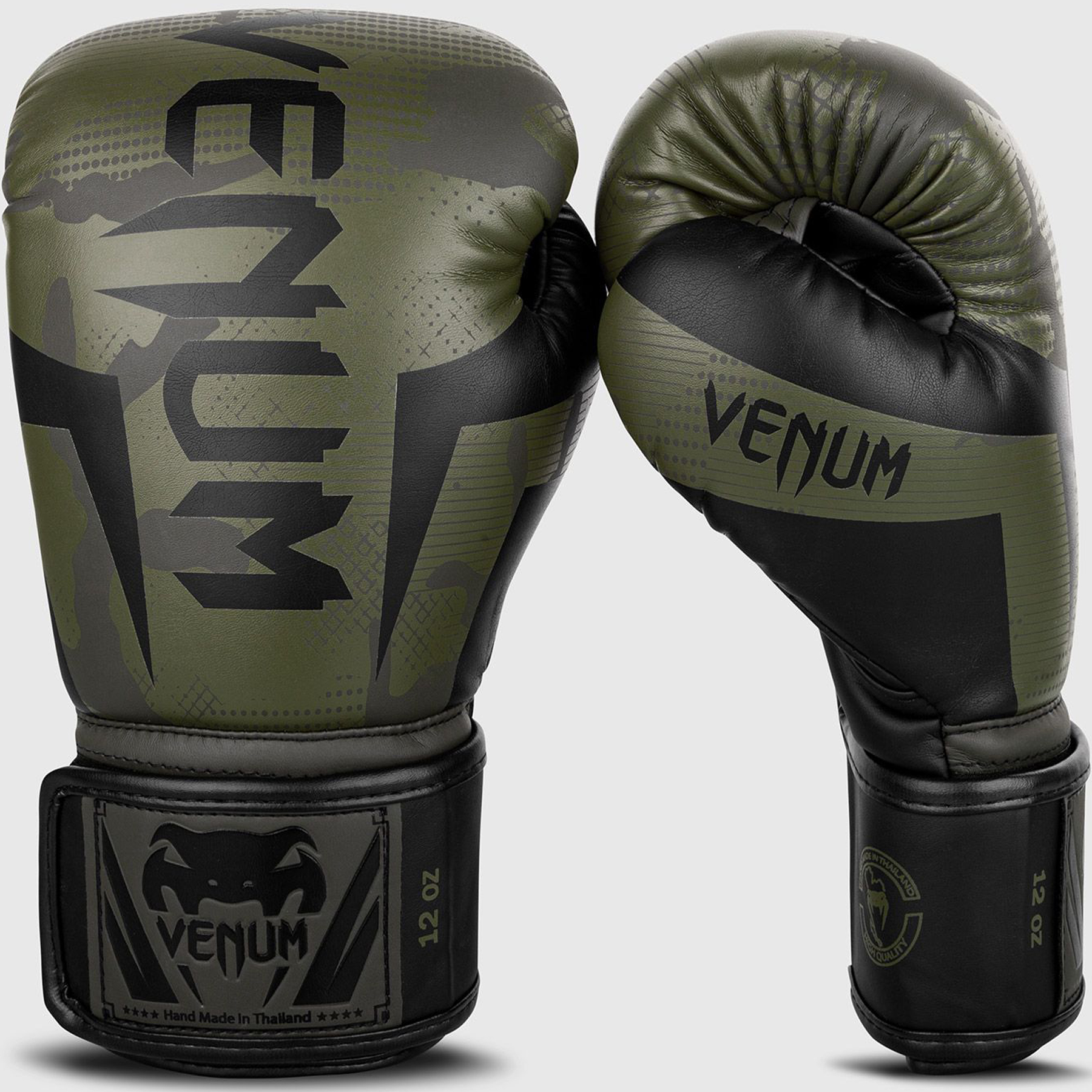 gants-de-boxe-elite-kaki-venum