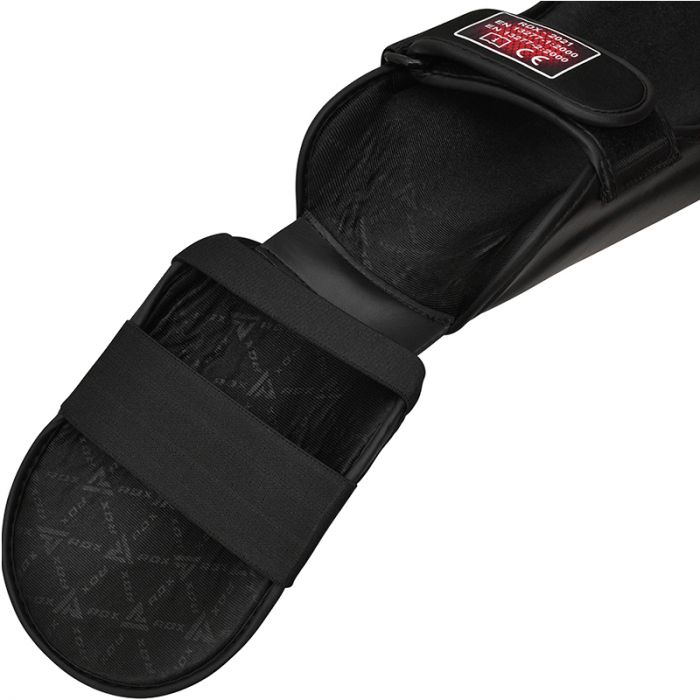 protege-tibia-pieds-rdx-t1-noir