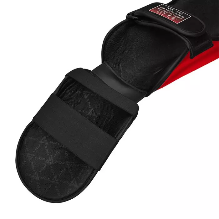 protege-tibias-pieds-rdx-t1-rouge