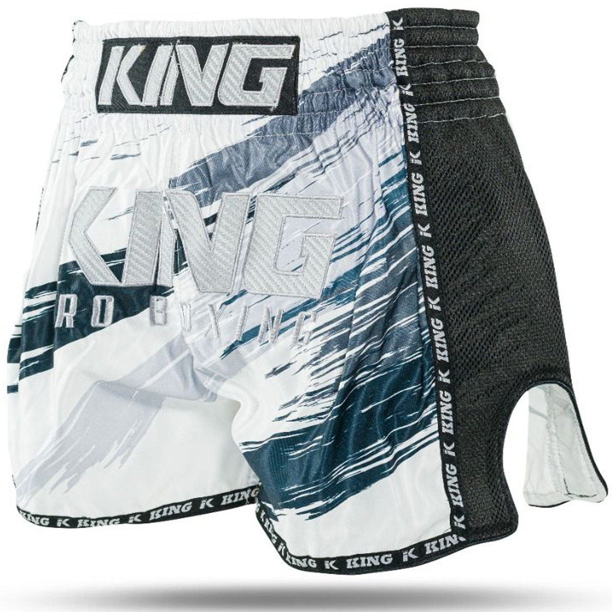 short-boxe-thai-king-pro-boxing-storm-blanc