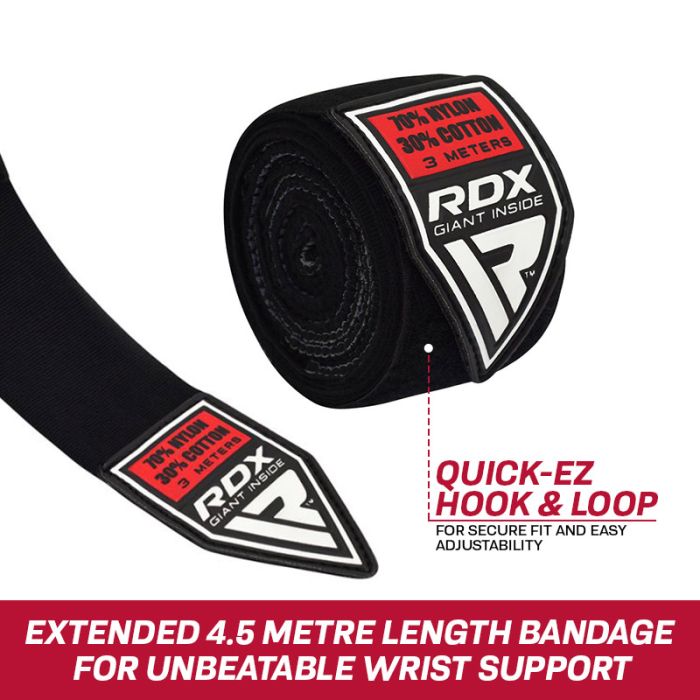 bandes-de-boxe-rdx-noirs