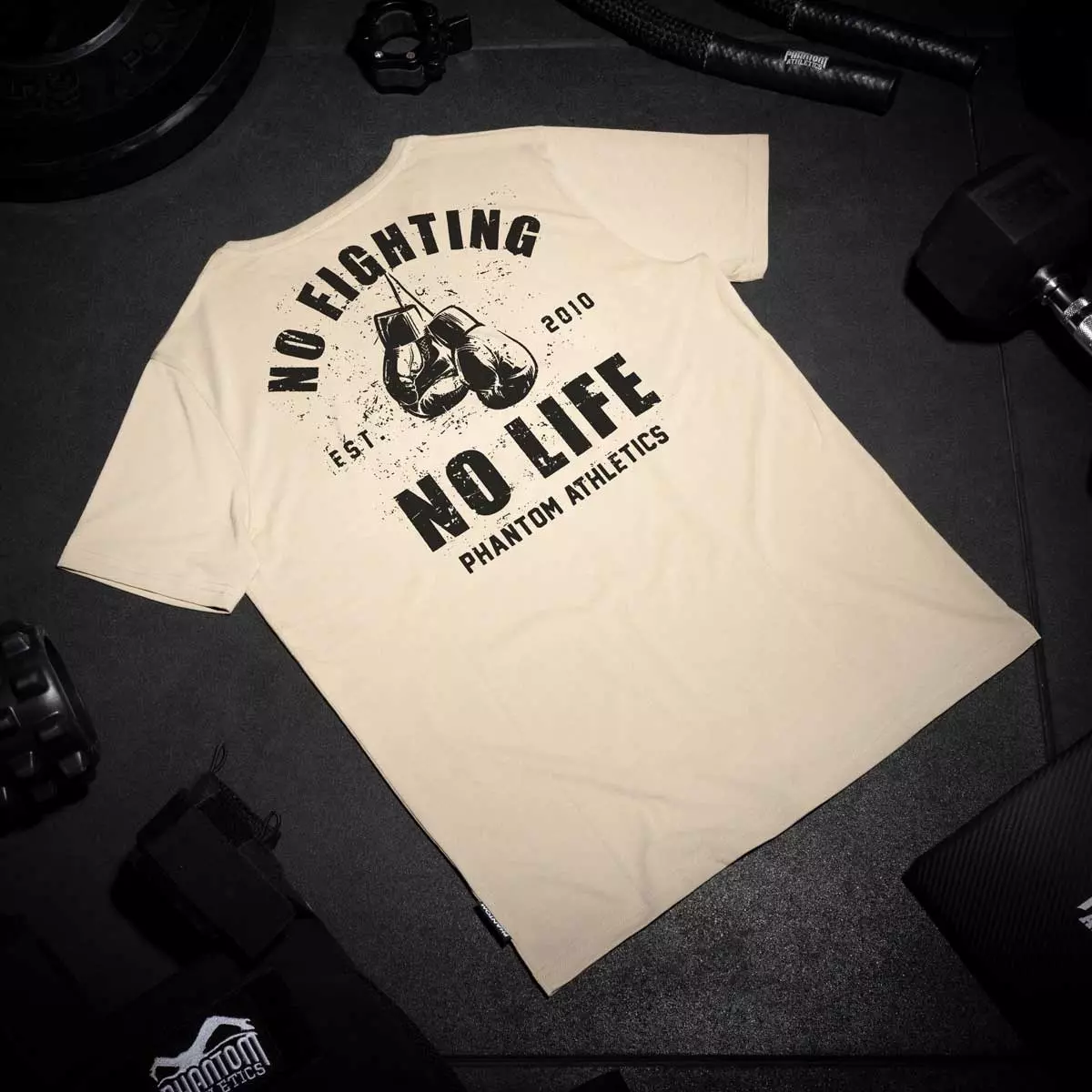 tee-shirt-phantom-athletic-no-fight-no-life-sable