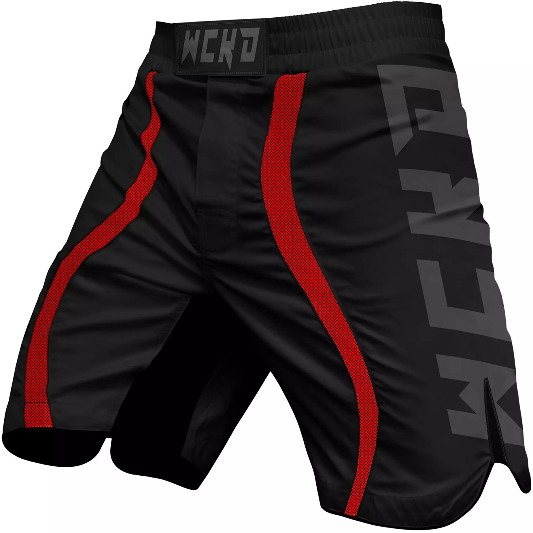 Wicked One Reset MMA Short - Black and Red