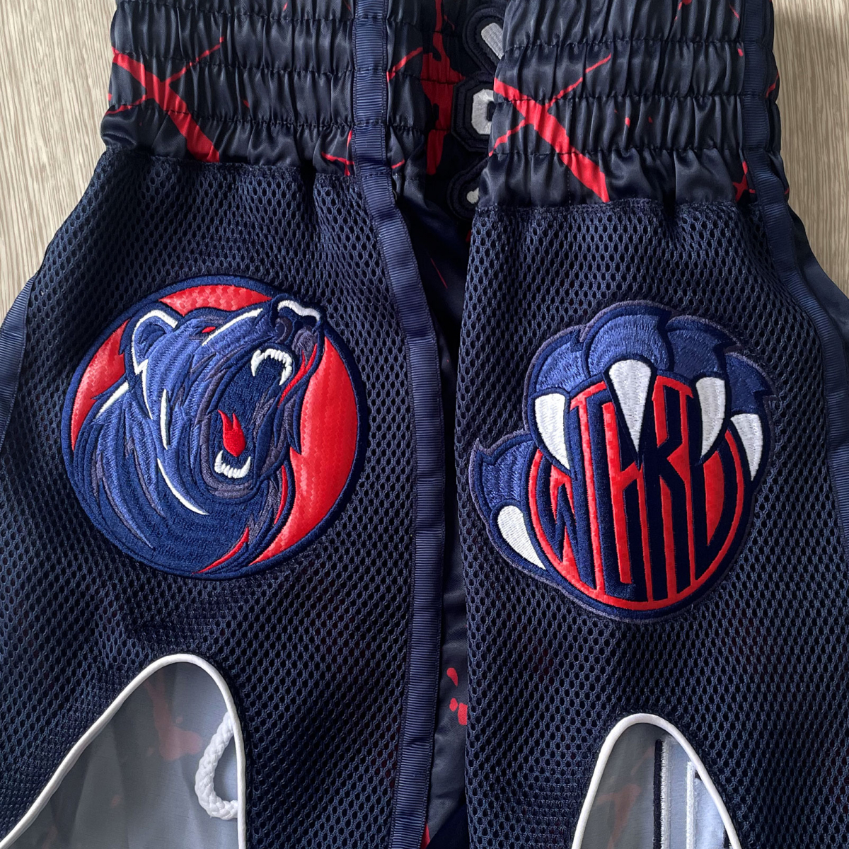 short-boxe-thai-wicked-one-bad-bear-navy-rouge